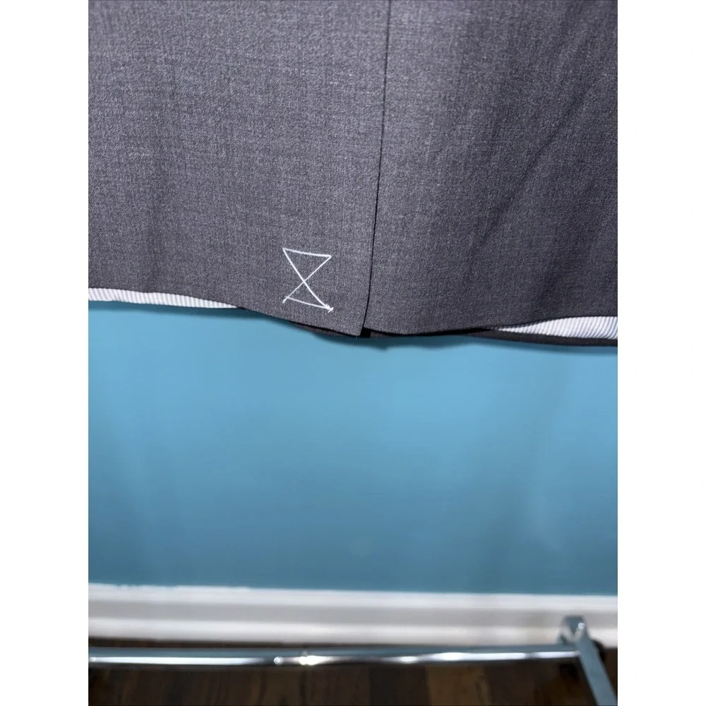 Brooks Brothers Suit Jacket 48 R Gray Wool‎ Luxury Blazer Traditional Explorer